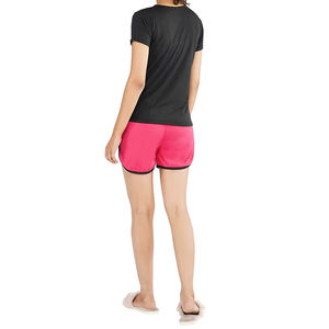 Conjunto de Camiseta de Manga Corta y Pantalones Cortos de Alta Calidad, Nuevo Diseño, Ropa de Verano, 100% Algodón, Conjunto de Dos Piezas para Mujer - Product Image 4