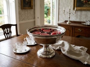 Rustic Finish <b>Metal</b> <b>Bowl</b> for Home Decor & Serving - Product Image 5
