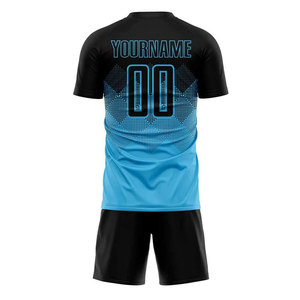 Dernier design d'uniforme de football unisexe, motif drapeau, taille personnalisée, respirant, séchage rapide, vêtements de sport professionnels pour le football - Product Image 3