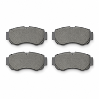 Jeu de plaquettes de frein en céramique 04465-AZ100 pour Toyota Hilux 1995 et Tacoma 2004-2015, pièces auto avant, fabrication usine