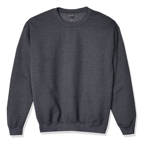 Sudadera de Cuello Redondo para Hombre, 100% Algodón Premium, Corte Holgado, Color Sólido, Tejido de Punto, Ropa Casual de Invierno - Product Image 5