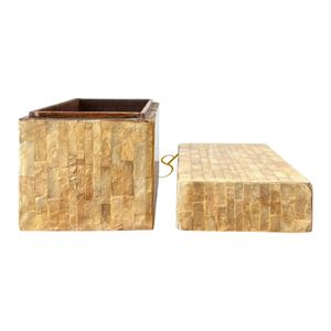 Vintage Boho Capiz Shell Trinket <b>Box</b> Tessellated Handmade Decorative Storage <b>Box</b> <b>Keepsake</b> Jewelry Organizer Gift <b>Box</b> Wholesale - Product Image 4