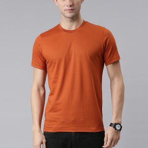 Camiseta de Manga Corta para Hombre, 100% Algodón, Tejido de Punto, Diseño Liso Personalizado, Secado Rápido, Transpirable, Ecológica, Informal, Nueva Llegada 2026 - Product Image 2
