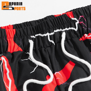 Pantalones Cortos Deportivos para Hombre, con Cordón, de Secado Rápido, para Gimnasio, Fitness, Correr, Entrenamiento, Sublimados - Product Image 4