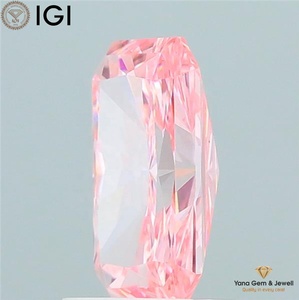 Diamante Cultivado en Laboratorio con Certificación IGI, 1.50 Quilates, Color Rosa Intenso, Claridad VS2, Corte Radiante, Perfecto para Piezas de Joyería Nupcial Personalizadas - Product Image 5