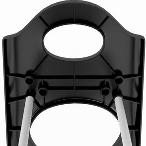 Scarpiera Salvaspazio a 4 Livelli per 20 Paia, in PP Bianco e Nero, Organizzatore per Scarpe - Product Image 3