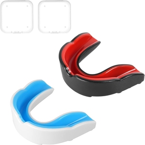 Protector Bucal Deportivo Pro Protection para Atletas - Protector Dental Ligero de PVC y Silicona para Jugadores de Fútbol - Product Image 5