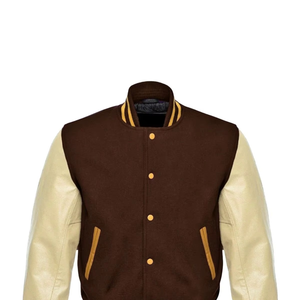 Men's <b>Varsity</b> <b>Jackets</b> Wholesale Blank <b>Varsity</b> <b>Jackets</b> Custom logo <b>Plain</b> <b>Varsity</b> <b>Jacket</b> for Men Breathable Custom Fashion OEM - Product Image 3