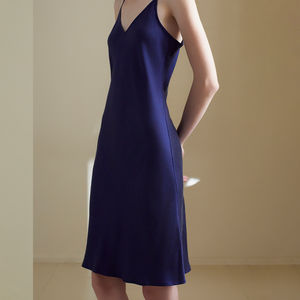 ชุดนอนผ้าไหมแท้ 100% ระบายอากาศ แห้งเร็ว สำหรับผู้หญิง ฤดูร้อน เอวยางยืด บรรจุภัณฑ์แบบกำหนดเอง - Product Image 4