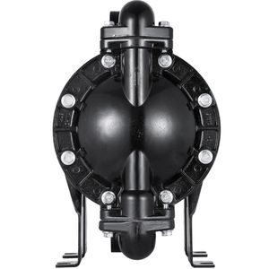 Pompe pneumatique à double diaphragme en aluminium, entrée/sortie 1 pouce, 35 GPM max, 120 PSI, diaphragme en nitrile, pièces pneumatiques - Product Image 5