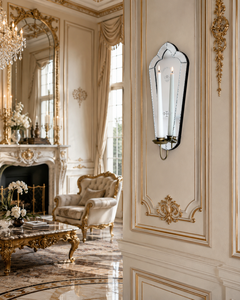 Classic Contemporary Brass <b>Wall</b> <b>Sconce</b> Ornate Luxury <b>Wall</b> <b>Lighting</b> Decorative Lamp for Hallway - Product Image 1
