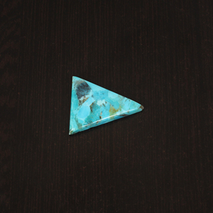Pierre précieuse cabochon en turquoise naturelle d'Arizona, 21,10 carats, 30x25mm, personnalisable pour la fabrication de bijoux - Product Image 3