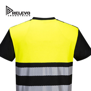 เสื้อโปโลสะท้อนแสงสำหรับงานอุตสาหกรรม RELEVO INDUSTRIES สีเหลืองเรืองแสง ระดับ 2 ได้รับการรับรองมาตรฐาน ANSI - Product Image 5
