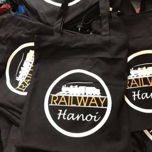 Sac fourre-tout en coton réutilisable, sac de courses écologique, logo personnalisé, fournisseur en gros OEM, design à longue poignée et fermeture éclair - Product Image 4