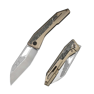Couteaux pliants avec lame en acier robuste et manche ergonomique léger pour le camping en plein air, la randonnée, la pêche, les voyages et usage général - Product Image 1