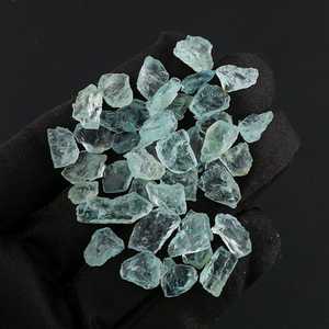 Blue Natural <b>Raw</b> Aquamarine <b>Crystal</b> Healing Stone Rough Gemstone For Jewelry Making Loose Stone High Quality - Product Image 1