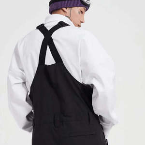 Waterproof Reflective Ski Bib Pants Men Women <b>Winter</b> Windproof Snowboarding <b>Overalls</b> Insulated Snow Trousers Outdoor Sports Gear - Product Image 6