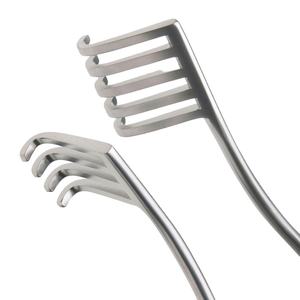 Retracteur manuel Norfolk et Norwich 4 x 5 dents, lames de 50 mm x 223 mm de long, instruments chirurgicaux en acier inoxydable par Dentavex - Product Image 4