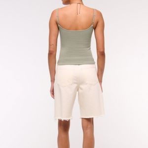 Custom Womens Camisole Tank Top <b>Spaghetti</b> <b>Strap</b> Sleeveless Soft Stretch Casual Summer Vest Solid Color Wholesale OEM - Product Image 2