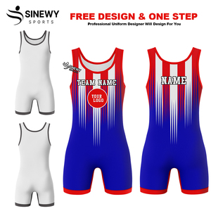 Camiseta de Lucha Libre con Logotipo Personalizado, Sublimada, Elástica, Duradera, Ligera, Transpirable, Nueva Llegada, Ropa Deportiva de Equipo, Cómoda - Product Image 4