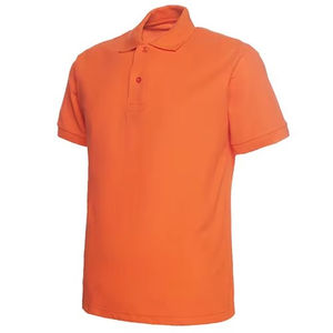 Polo unisexe 100 % coton, sportif, rouge uni, motif uni, grande demande, prêt à expédier, vente en gros pour entreprises - Product Image 4