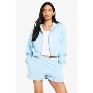 Venta al por mayor a bajo precio, fabricante mayorista de sudaderas con capucha para mujer, sudaderas con capucha de alta calidad, ropa para mujer, sudaderas con capucha personalizadas para mujer - Product Image 5
