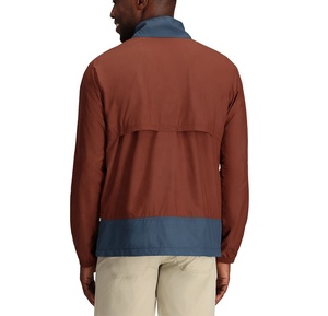 Vestes coupe-vent grande taille tendance 2025 pour hommes, col montant, style streetwear hip-hop, décontractées, patchwork coloré - Product Image 1
