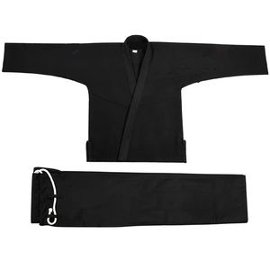 Uniforme de BJJ Premium, Elástico y Duradero, de Algodón, para Competencia, Entrenamiento, Gimnasio, Práctica, Escuelas de Artes Marciales, con Logotipo Frontal - Product Image 4