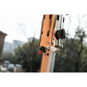 Calentador de Patio Portátil de Propano de 47,000 BTU y 88 Pulgadas con Quemador de Acero Inoxidable y Ruedas de Grado Comercial para Uso en Exteriores - Product Image 3
