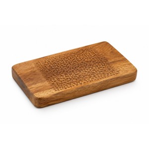 Planche à éplucher l'ail en bois de manguier, vente en gros |   Outil de cuisine artisanal - Product Image 1