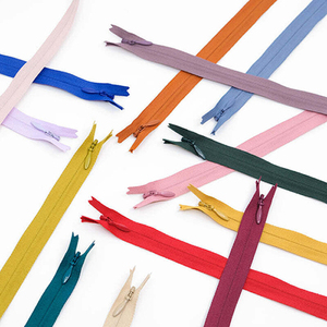 Customized Nylon Close-End Zipper for Clothing Garments Custom Logo Zippers Apparel <b>Sewing</b> Accessories - Product Image 2