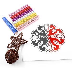 Tóner Reactivo, 7 Colores Surtidos, Lámina para Laminadora de 5 Pulgadas x 9.84 Pies, Juego de Bolígrafos de Tinta para Máquina Minc, Gel Decorativo Metálico, Modelo de Estampado en Caliente - Product Image 2