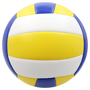 Ballon de volley-ball personnalisé avec logo OEM, fabricant de marque privée, ballon de match, impression de marque personnalisée, ballon de volley-ball doux au toucher, ballon laminé - Product Image 4