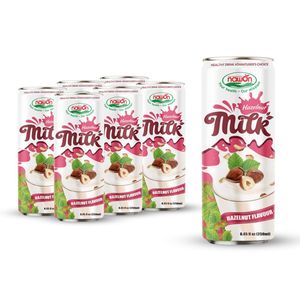 Natural Oat <b>Milk</b> Drink 250ml Canned Non-dairy <b>Milk</b> OEM ODM Private Label GMP Vietnam Factory Wholesale Price Free Sample - Product Image 5