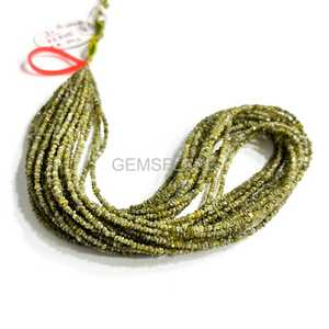 Cuentas de diamante verde natural, cuentas de diamante verde sin cortar de 2-3 mm, cuentas de diamante en bruto, cuentas de diamante de color fantasía, pepitas de diamante en bruto para joyería - Product Image 1