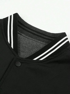 Blouson universitaire personnalisé avec logo pour homme – Blouson de baseball de haute qualité, décontracté et tendance, idéal pour l'hiver et l'automne 2025, respirant - Product Image 3