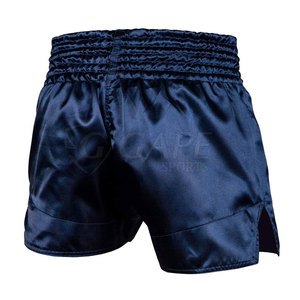 Shorts de Muay Thai en tissu léger de qualité supérieure, marque privée, unisexe, séchage rapide, logo personnalisable, fabrication sur mesure. - Product Image 2