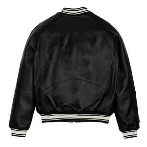 Chaqueta de Cuero Unisex Nueva de Alta Calidad, Color y Tallas Personalizables, Logotipo Frontal, Transpirable, Resistente al Viento, Mejor Precio - Product Image 2