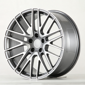 Jantes en alliage forgé multi-rayons de 21 pouces 5x130, finition usinée couleur bronze, vente chaude usine, compatibles AUDI Bentley <span class=keywords><strong>Bugatti</strong></span> Porsche - Product Image 4