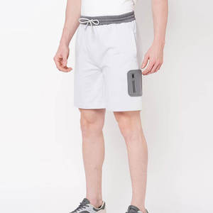 Men's Premium Casual Athletic <b>Shorts</b> with <b>Zipper</b> Pockets and Adjustable Waistband for Fitness and Daily Wear - Product Image 5
