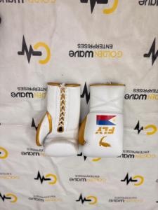 Gants de boxe en cuir noirs à lacets, légers, imperméables, à doigts entiers, pour adultes, avec logo personnalisé, équipement d'entraînement de boxe – Grande Vente - Product Image 6