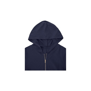 Ladies Slim Fit Ribbed <b>Crop</b> Hoodie Jacket Zip Closure <b>Long</b> <b>Sleeve</b> Trendy Street Style <b>Top</b> for women - Product Image 4