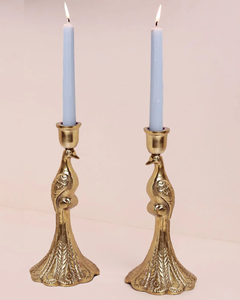 Peacock Metal Candle Holders for Home Decor Vintage Tealight for Living Room Dining <b>Table</b> Festival Wedding Decor - Product Image 1