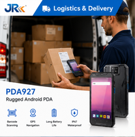 Terminal de données portable robuste Android 13 avec scanner de codes-barres, version 5.0 pouces, IP67, scanner d'inventaire intelligent, PDA JR-927M