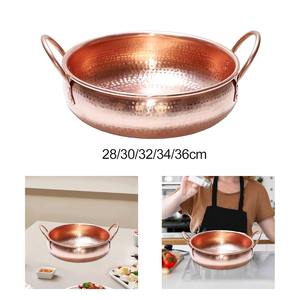 Olla de Cobre Martillado Hecha a Mano, Utensilio de Cocina Duradero, Cacerola Profesional para Restaurante, Hotel, Catering y Hogar - Product Image 5