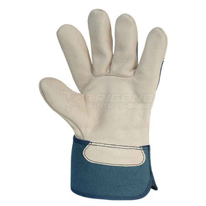 Gants en cuir souple pour hommes, protection complète des doigts, respirants, imperméables, anti-coupure, résistants à la chaleur, de haute qualité - Product Image 3