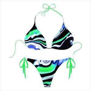 Custom Logo OEM Seamless Ribbed Adjustable Straps Breathable Comfortable Everyday Eco-Friendly <b>Sports</b> Bra Women <b>Bikini</b> <b>Set</b> - Product Image 5