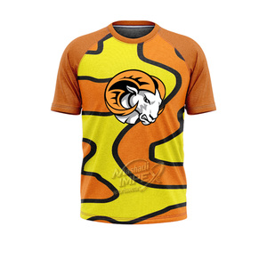 ชุดเสื้อบาสเก็ตบอลแบบซับลิเมชั่นพร้อมกระเป๋าเป้สะพายหลัง ลายพรางสีส้มเหลือง โลโก้แกะ หมายเลข 15 สำหรับผู้ใหญ่ ใส่ได้ทั้งชายและหญิง - Product Image 6