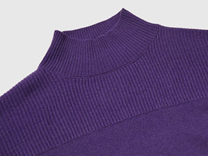 Suéter de Punto para Mujer, Estilo Holgado, Informal, para Invierno, Color Sólido, Transpirable, para Otoño - Product Image 6