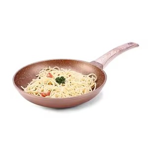 Poêle à frire en cuivre martelé à la main, sélection usine, avec revêtement en étain, manche long et fin, poêle peu profonde, ustensile de cuisson pour chef d'hôtel - Product Image 6